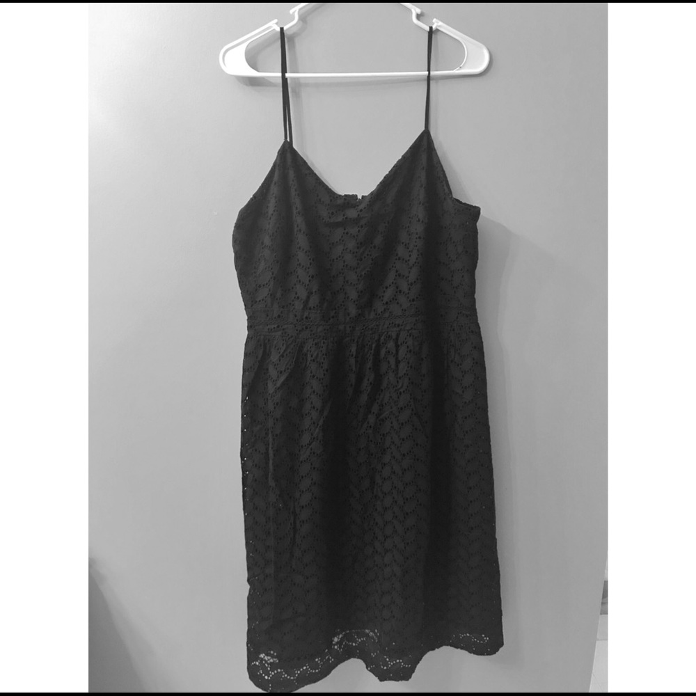 Loft Black Lace Dress